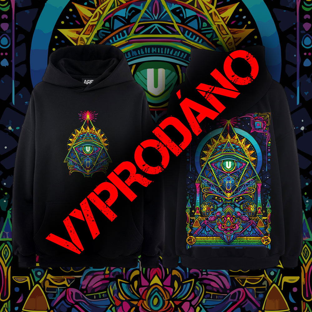 Unisex mikina Trippy cathedral limitovaná edice